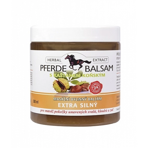 VIVACO PFERDE BALSAM Extra silný HERBAL EXTRACT 500 ml VIVACO PFERDE BALSAM Extra silný HERBAL EXTRACT 500 ml