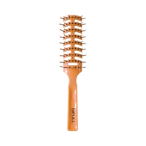 Bifull Orange Skeleton Brush