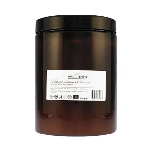 MY.ORGANICS The Organic Himalaya Crystal Salt With Levander, Pine and Lemon 1000 g