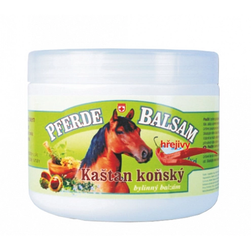 VIVACO PFERDE BALSAM Hřejivý kaštan koňský 500 ml VIVACO PFERDE BALSAM Hřejivý kaštan koňský 500 ml