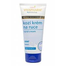 VIVACO Krém na ruce s kozím mlékem v tubě VIVAPHARM 100 ml