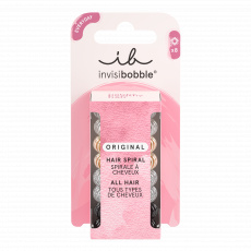 Invisibobble ORIGINAL Clear Black Metallic 8pc