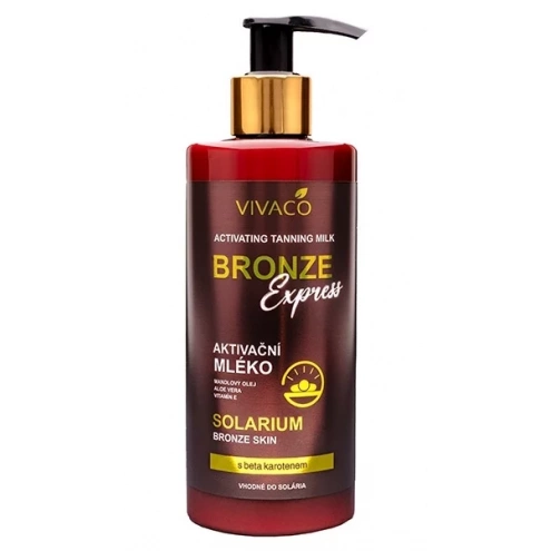 VIVACO Bronze Express aktivační mléko do solária 300 ml
