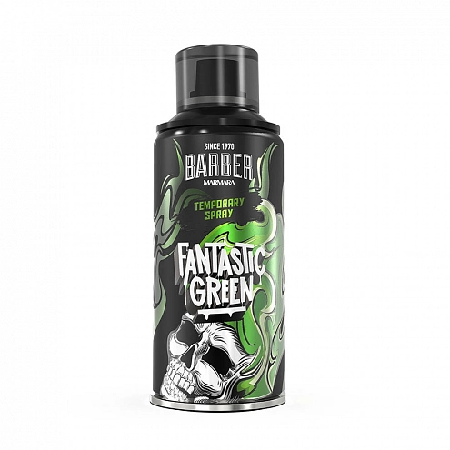 Marmara Barber Fantastic Green Temporary Hair Color Spray 150 ml Marmara Barber Fantastic Green Temporary Hair Color Spray 150 ml
