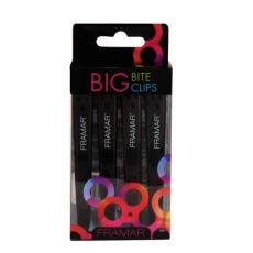 Framar Large Clips Big Bity Black 4ks