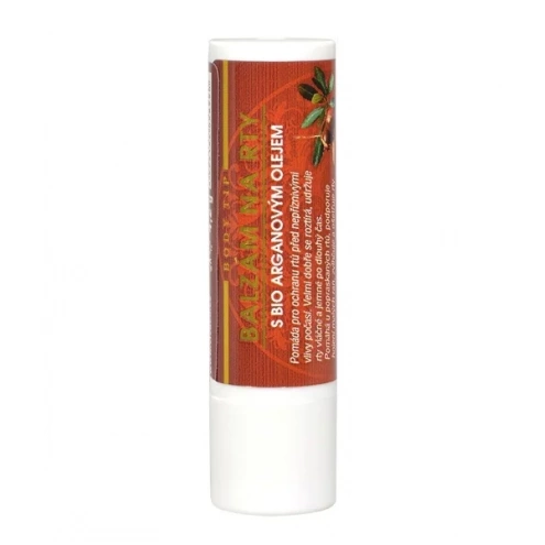 VIVACO Balzám na rty s BIO arganovým olejem BODY TIP 4,2 g VIVACO Balzám na rty s BIO arganovým olejem BODY TIP 4,2 g