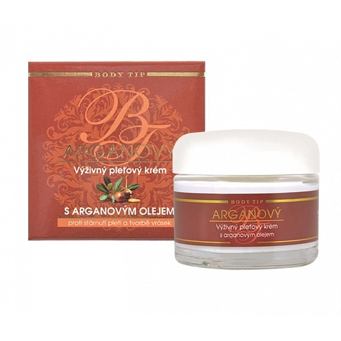 VIVACO pleťový krém s BIO arganovým olejem BODY TIP 50 ml
