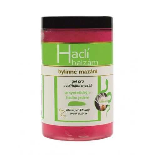 VIVACO Masážní gel s hadím jedem 400 ml