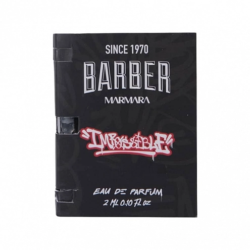 Marmara Barber Eau de Parfum Impossible 2 ml – Tester Marmara Barber Eau de Parfum Impossible 2 ml – Tester