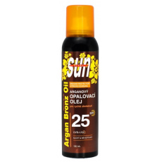VIVACO Suchý opalovací olej s BIO arganovým olejem SPF 25 SUN VITAL 150 ml