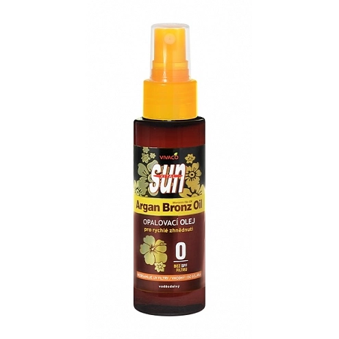 VIVACO Opalovací olej s BIO arganovým olejem SPF 0 100 ml