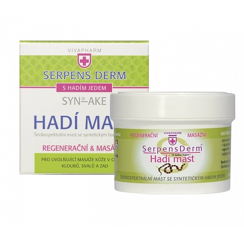 VIVACO Širokospektrální mast s hadím jedem SERPENSDERM 75 ml
