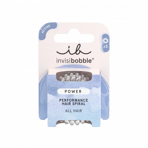 Invisibobble POWER Crystal Clear 3ks