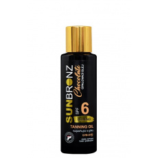 VIVACO Opalovací olej s rozjasňujícími glitry SPF 6 Chocolate SUNBRONZ 100 ml
