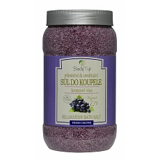 VIVACO Sůl do koupele Hrozno BODY TIP 1200 g