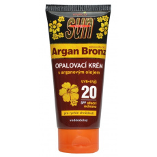 VIVACO Opalovací krém s BIO arganovým olejem SPF 20 SUN VITAL 200 ml