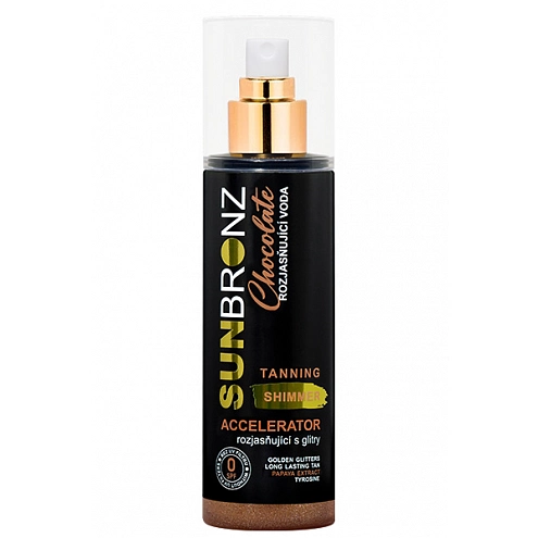 VIVACO Rozjasňující voda Chocolate SUNBRONZ 200 ml