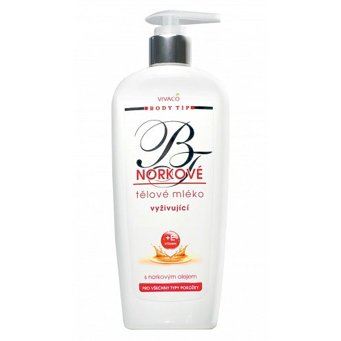 VIVACO Tělové mléko s norkovým olejem BODY TIP 400 ml VIVACO Tělové mléko s norkovým olejem BODY TIP 400 ml
