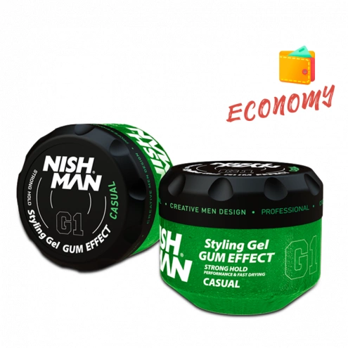 Gél na vlasy Nishman G1 Casual 300ml