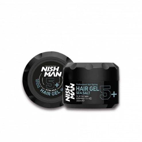 NishMan stylingový gél na vlasy s morskou soľou 300 ml