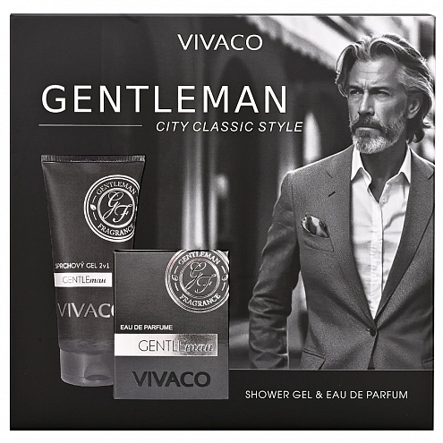 VIVACO Dárková kazeta pánské kosmetiky GENTLEMAN