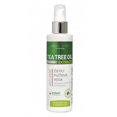 VIVACO Pleťová voda s Tea Tree Oil VIVAPHARM 200 ml