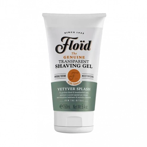 Floïd priehľadný gél na holenie Vetyver Splash 150ml