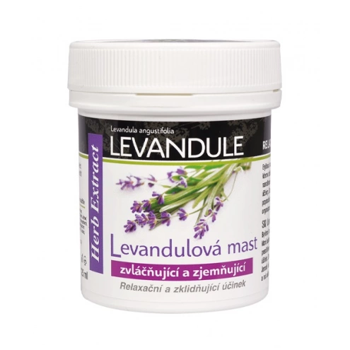 VIVACO Bylinná mast s levandulovým olejem HERB EXTRACT 125 ml VIVACO Bylinná mast s levandulovým olejem HERB EXTRACT 125 ml
