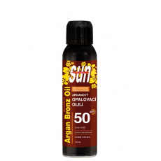 VIVACO Suchý opalovací olej s BIO arganovým olejem SPF 50 SUN VITAL 100 ml