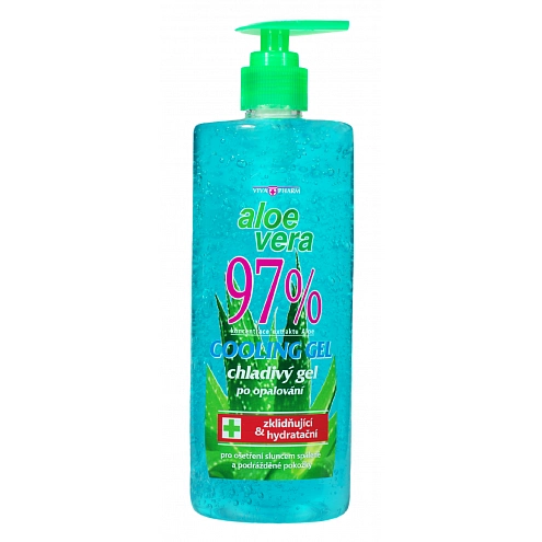 VIVACO Zklidňující gel s Aloe vera 97% VIVAPHARM 500 ml VIVACO Zklidňující gel s Aloe vera 97% VIVAPHARM 500 ml