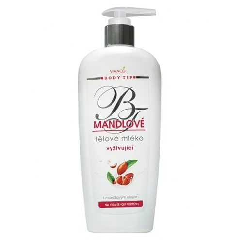 VIVACO Tělové mléko s mandlovým olejem l BODY TIP 400 ml VIVACO Tělové mléko s mandlovým olejem l BODY TIP 400 ml