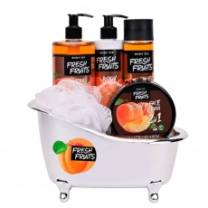 VIVACO Dárková vanička kosmetiky s meruňkovým olejem