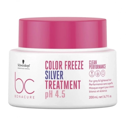 Schwarzkopf Professional BC BonaCure Color Freeze Mask Silver 200 ml