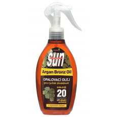 VIVACO Opalovací olej s BIO arganovým olejem SPF 20 SUN VITAL 200 ml