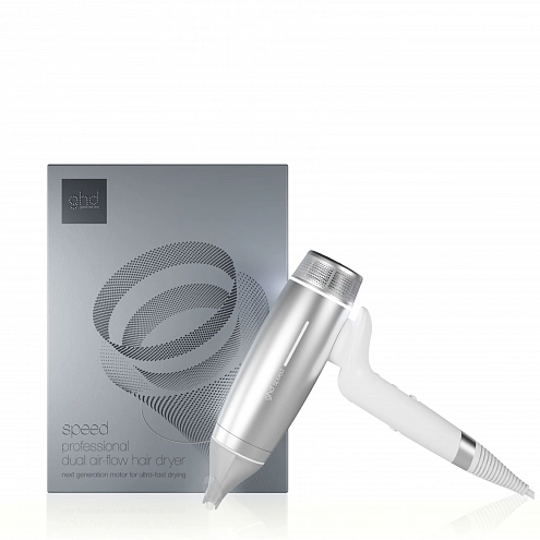 Ghd Speed Hair Dryer Silver white
