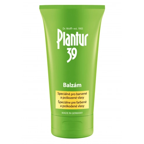 Plantur 39 Kofeinový balzám pro barvené a poškozené vlasy 150ml Plantur 39 Kofeinový balzám pro barvené a poškozené vlasy 150ml