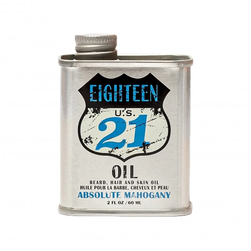 18.21 Man Made Beard, Hair & Skin Oil Absolute Mahogany 60 ml