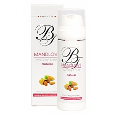 VIVACO Pleťový krém s mandlovým olejem - dávkovač BODY TIP 50 ml