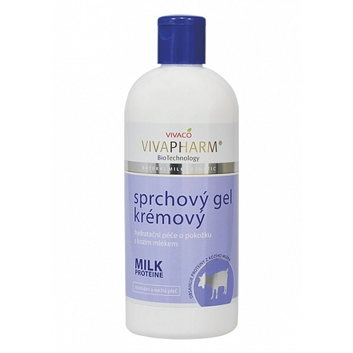VIVACO Sprchový gel s kozím mlékem VIVAPHARM 400 ml VIVACO Sprchový gel s kozím mlékem VIVAPHARM 400 ml