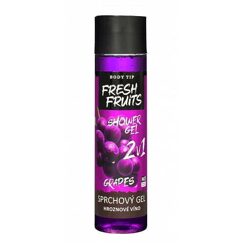 VIVACO Sprchový gel 2v1 Hrozno BODY TIP 250 ml VIVACO Sprchový gel 2v1 Hrozno BODY TIP 250 ml