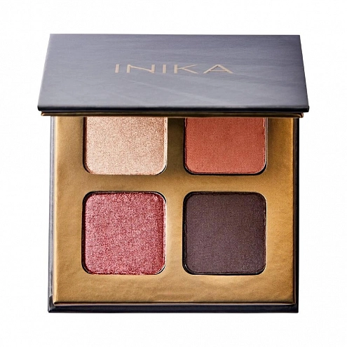 Inika Organic Quad Eyeshadow Palette Flowers 8 g Inika Organic Quad Eyeshadow Palette Flowers 8 g