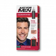 Just For Men šampón na zakrytie šedivých vlasov tmavo hnedá H45