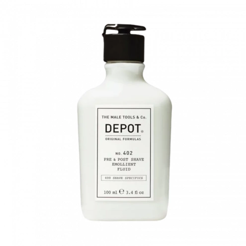 Depot 402 Pre&post Shave Emollient Fluid 100ml Depot 402 Pre&post Shave Emollient Fluid 100ml
