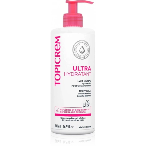Topicrem Ultra Moisturizing Body Milk 500 ml
