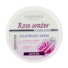 VIVACO Zvláčňující krém s růžovou vodou VIVAPHARM 200 ml