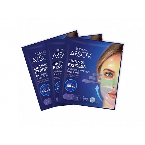 Tomas Arsov Lifting Express Hydrogel Mask 3 pcs