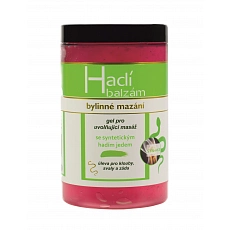 VIVACO Masážní gel s hadím jedem 400 ml