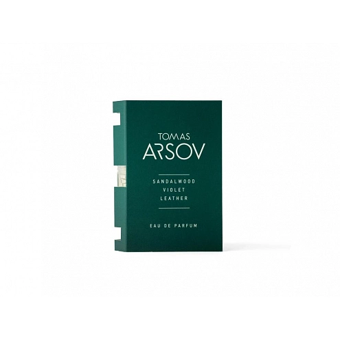 Tomas Arsov Sandalwood Violet Leather Perfume Sample 2 ml