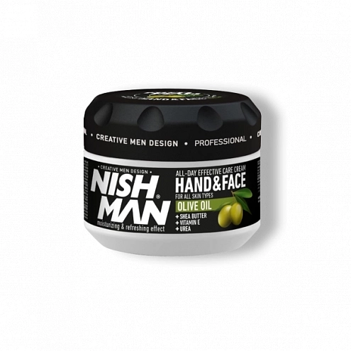NishMan krém na tvár a ruky Olive Oil 300ml