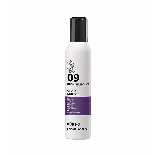 PÜRING PR 09 BlondeResolve Silver Mousse 250 ml
